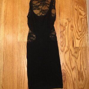 Size s Bebe lace back dress